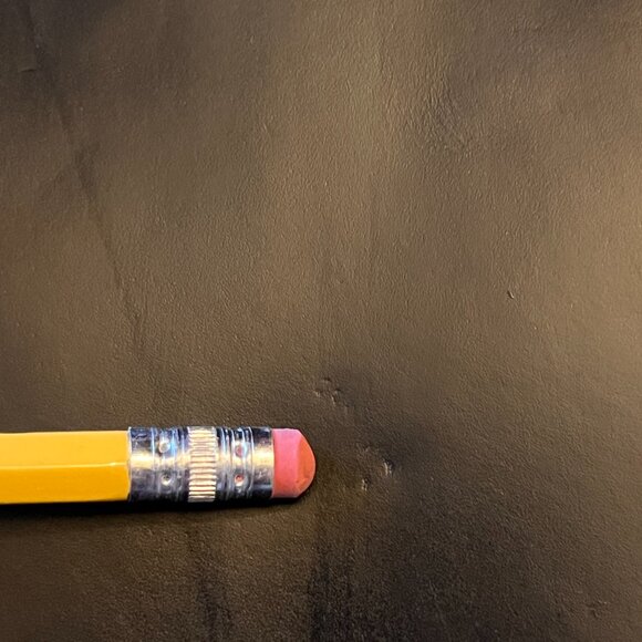 Leon Vintage Black Leather Colorblock Frame Bag - Picture 9 of 10